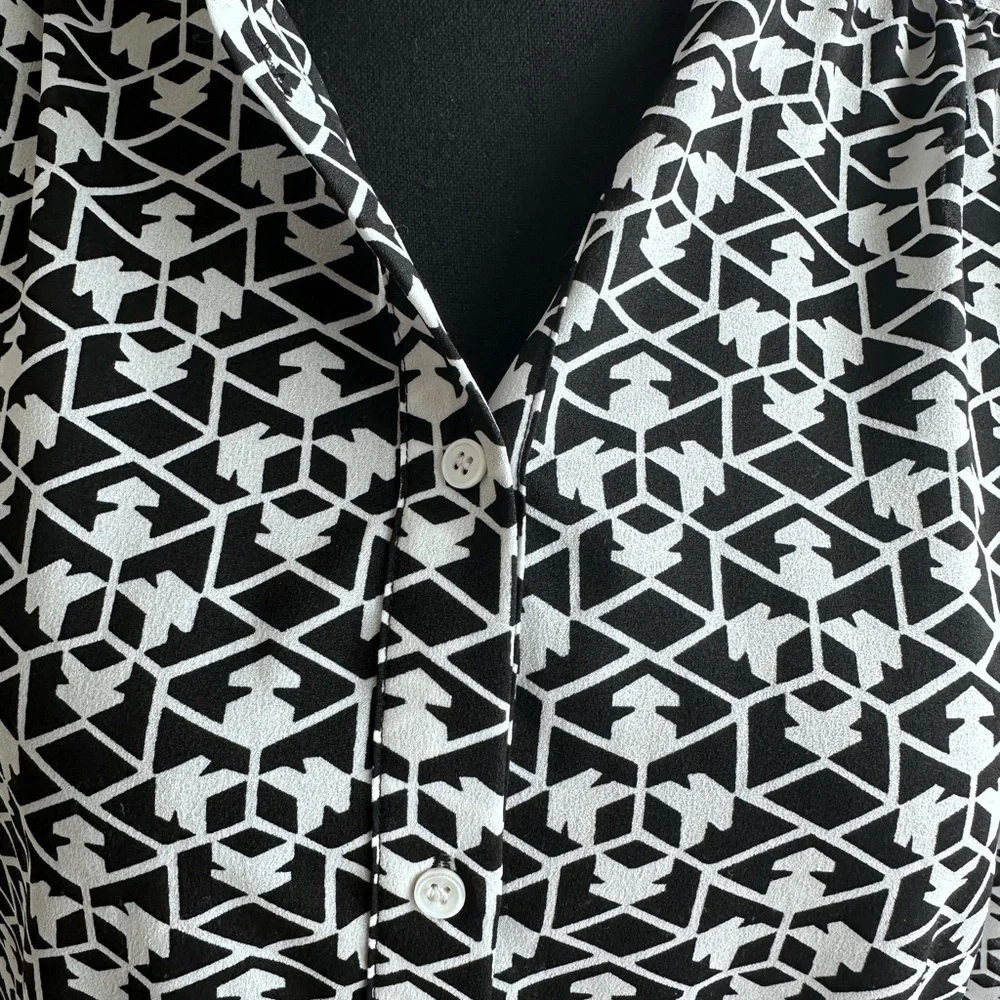 J.Crew Patterned Blouse